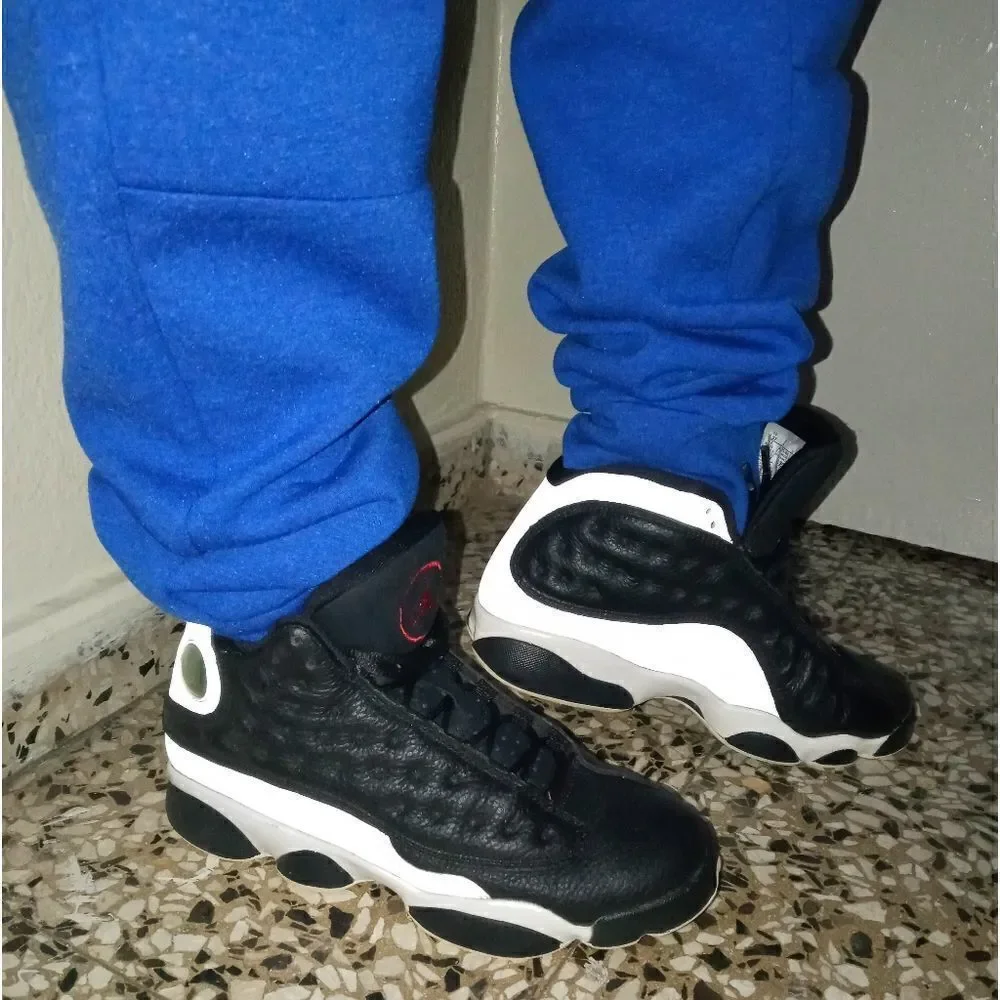 Vintage Black and white Jordans